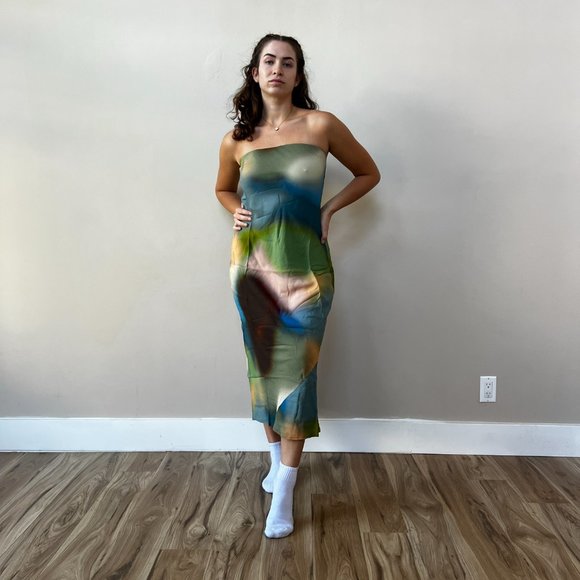 Reformation Dresses & Skirts - Reformation Joana Dress | Blur 🎉 SALE 🎀 NEW